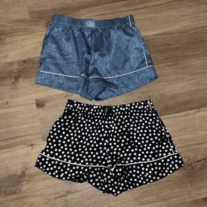Victorias Secret Silk Pajama Short BUNDLE Size Medium